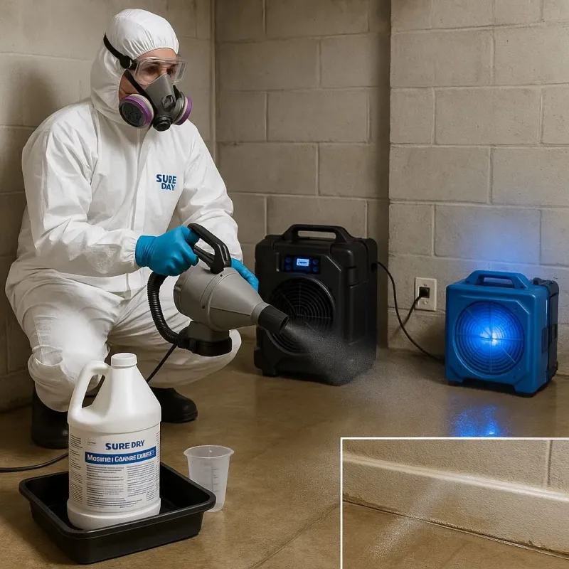 Sanitization and Odor Removal process in Cherokee, NC
